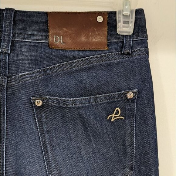 Dl1961 | Nina High Rise Skinny In Milan Blue - Picture 6 of 8